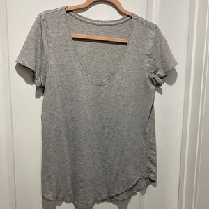 Grey LULULEMON basic T